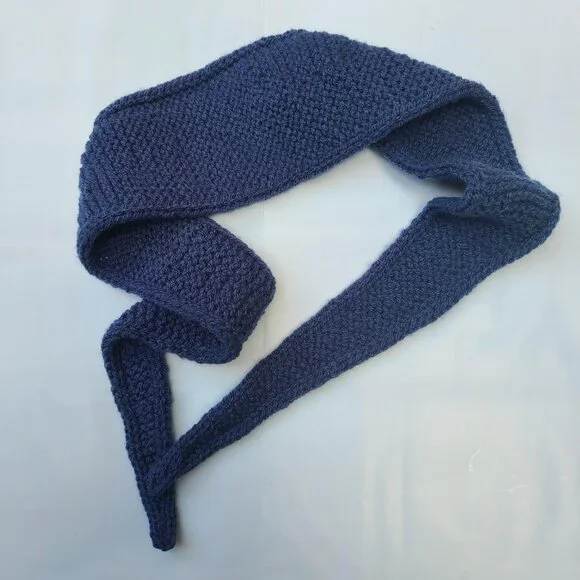 Sophie scarf, Neck scarf small scarf, spring/autumn scarf Knitted Handmade Scarf - Picture 9 of 15